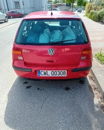 Volkswagen Golf cena 3800 przebieg: 195038, rok produkcji 1998 z Nowogard małe 46
